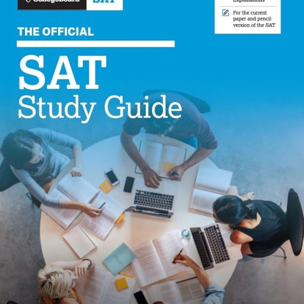 Blue and White Study Guide by